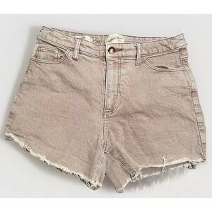 Universal Thread Cut Off Shorts Blush Mushroom Women's Size 6/28 Vintage Midi